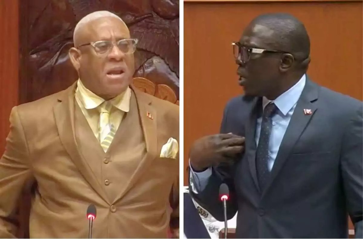 BREAKING NEWS: Leader of the Opposition thrown of Parliament for disorderly conduct and disrespect to Speaker of the House 