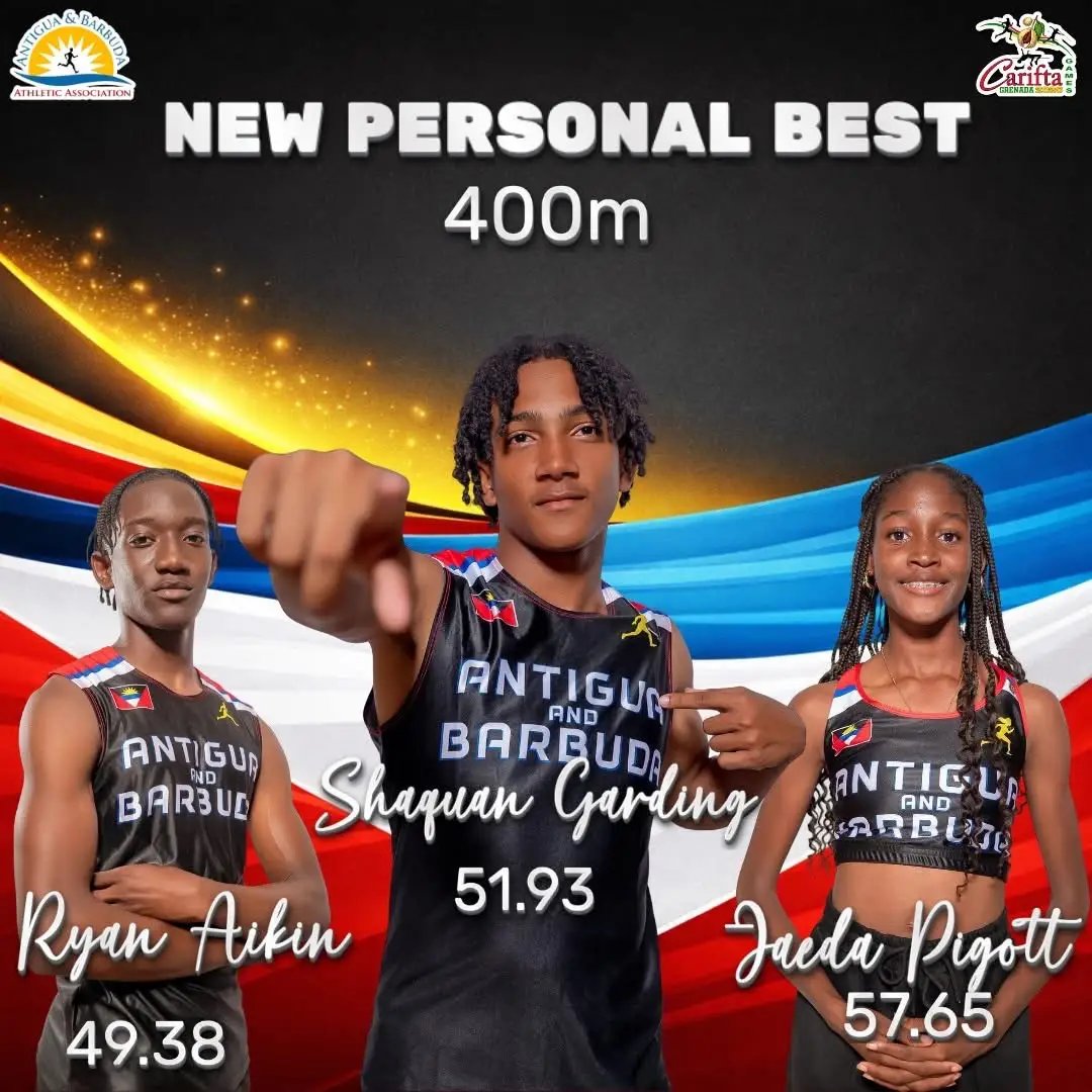 Antigua and Barbuda Athletes Set Personal Bests at CARIFTA Games