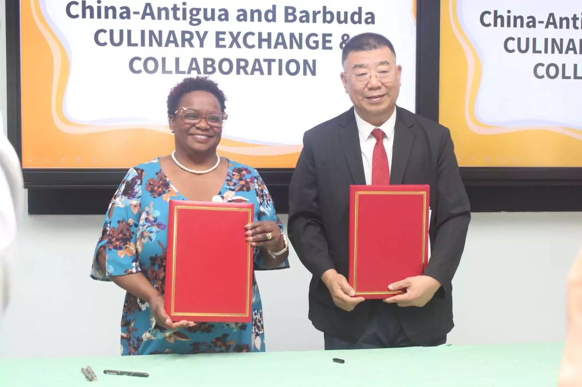 ABCAS signs culinary cooperation agreement with Qingdao college in Caribbean first 
