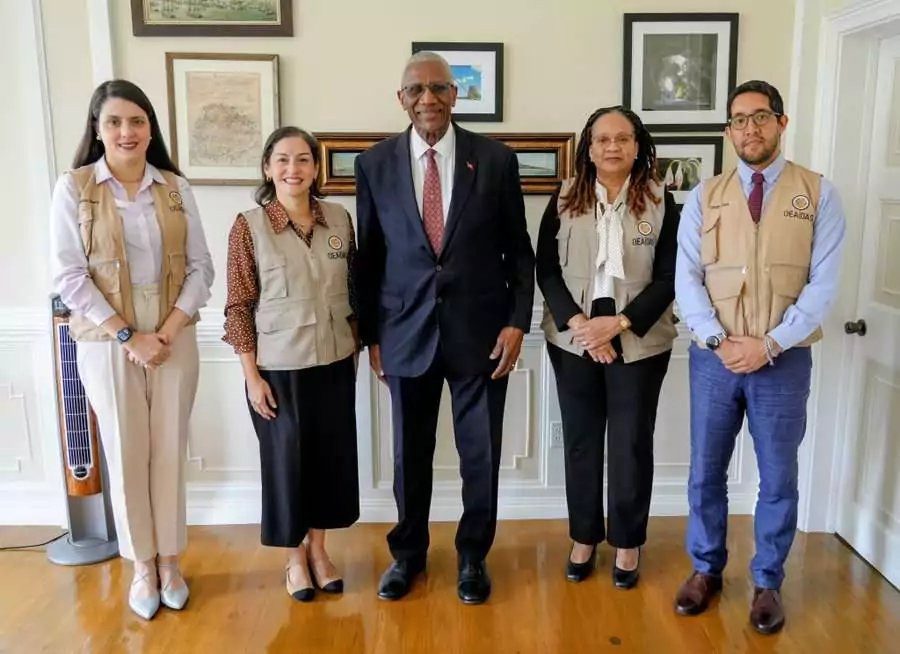 OAS Electoral Mission Meets Governor General Ahead of Antigua and Barbuda Vote