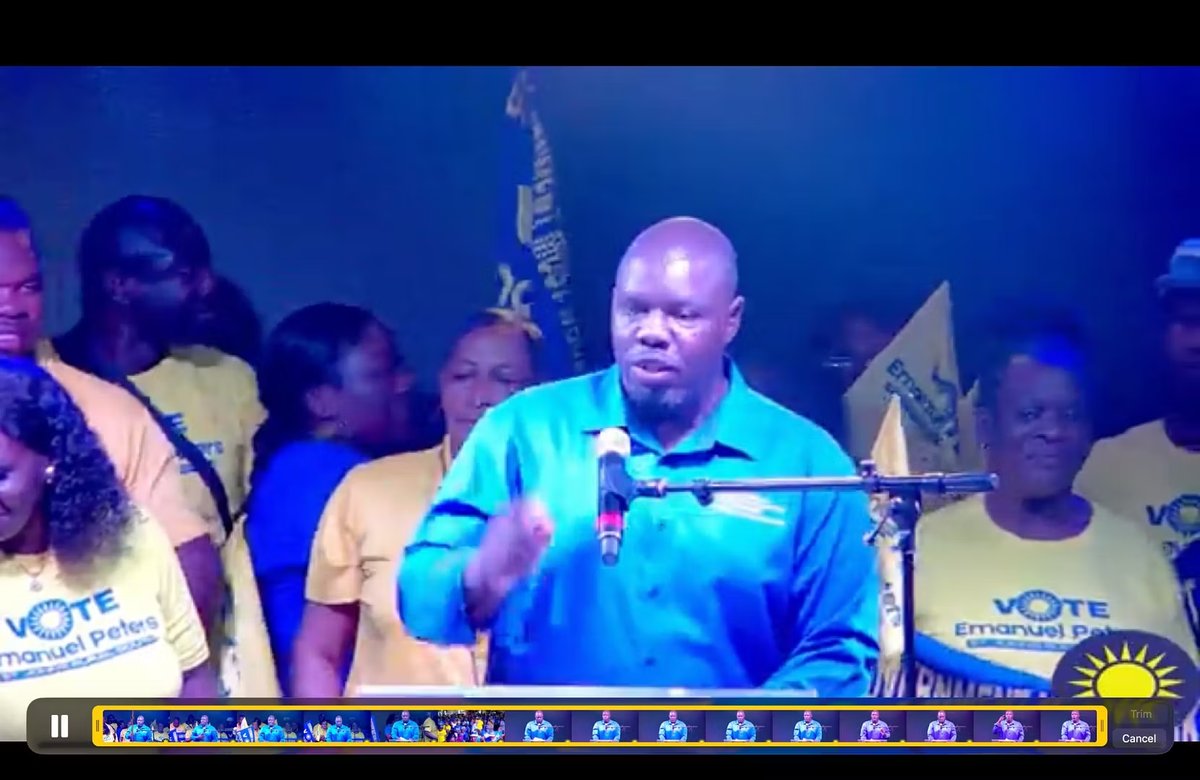 Candidate Peters Pledges Crime Alert App and Rural Bus Service for South Antigua