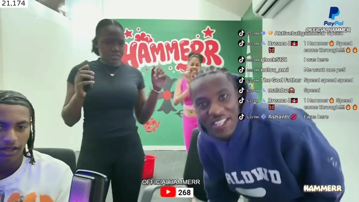 Antiguan Streamer Hammerr Extends Public Invitation to IShowSpeed Ahead of Caribbean Tour