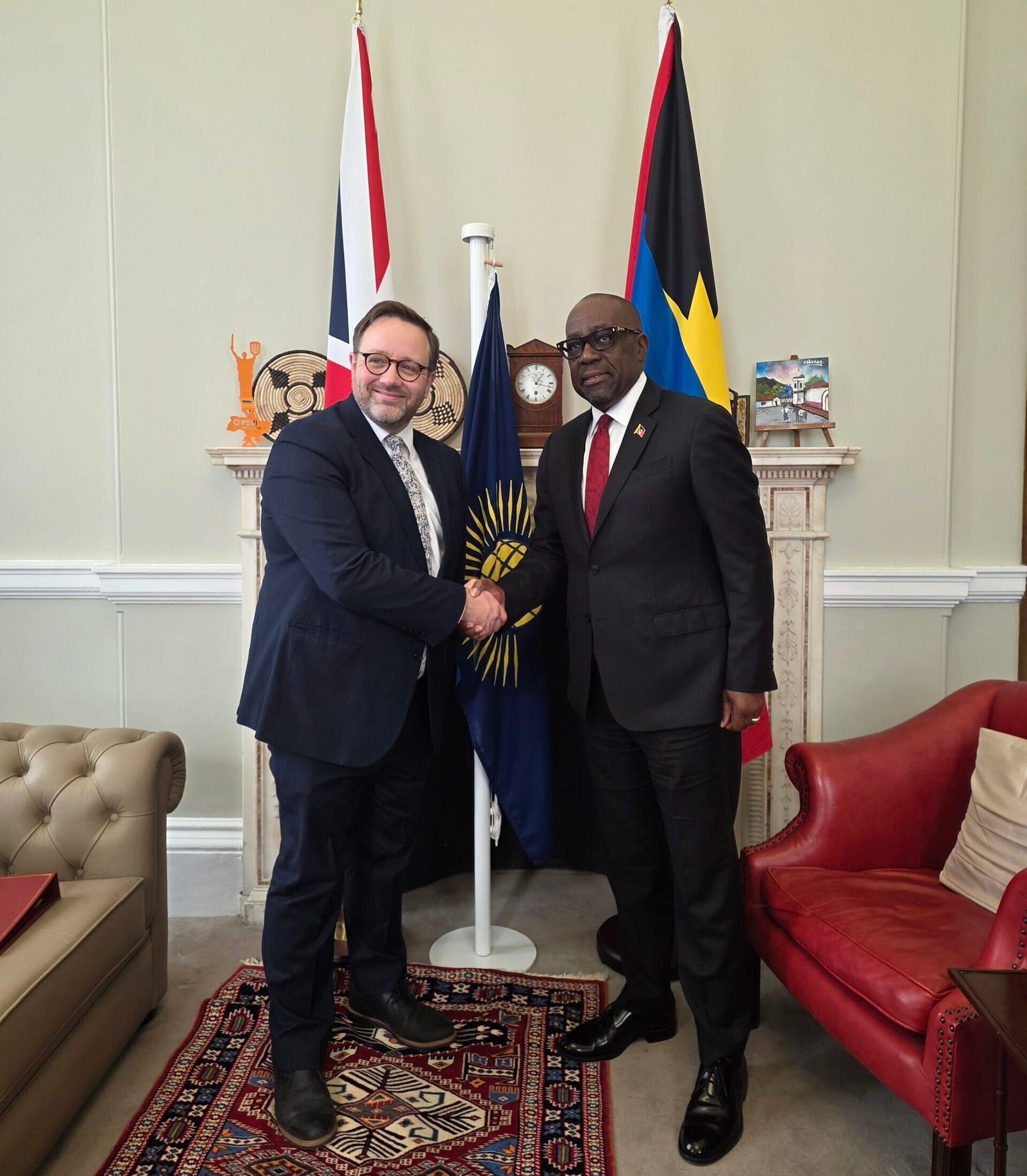 Foreign Minister Greene Holds Talks with UK Counterpart Ahead of CHOGM 2026