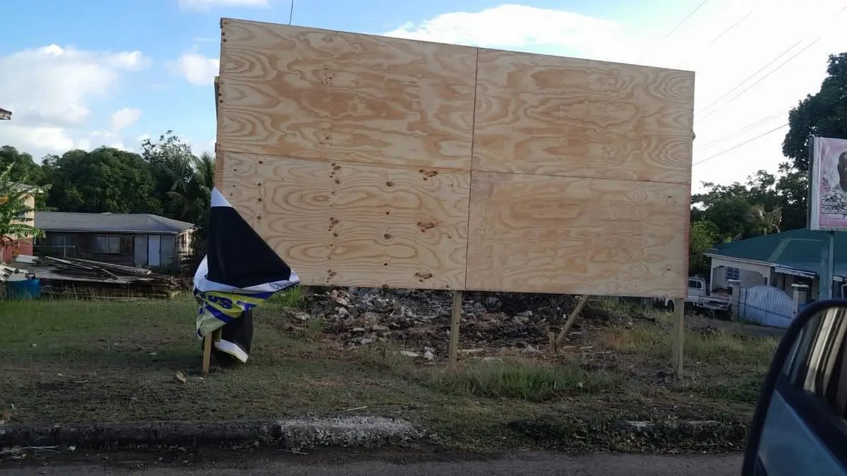 Police Warn Public as Political Campaign Materials Removed and Defaced Islandwide