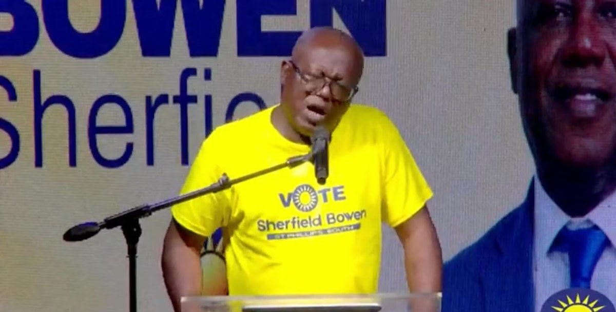 UPP's Bowen Pledges Corruption Investigations If Party Wins Government
