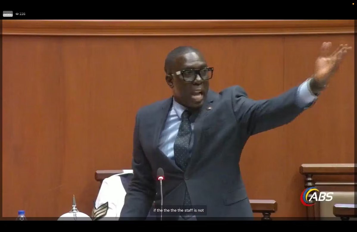 PM Browne Lashes Out at Opposition Leader Pringle Over Parliamentary Conduct