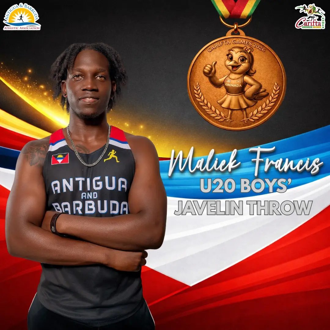 Maliek Francis Claims Bronze in U20 Javelin at CARIFTA Games