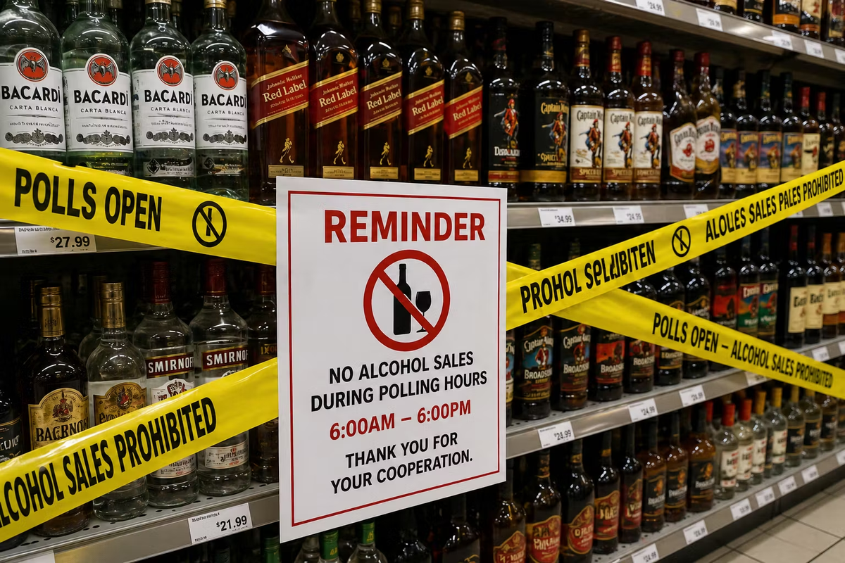 Electoral Commission Bans Alcohol Sales During Election Day Polling Hours