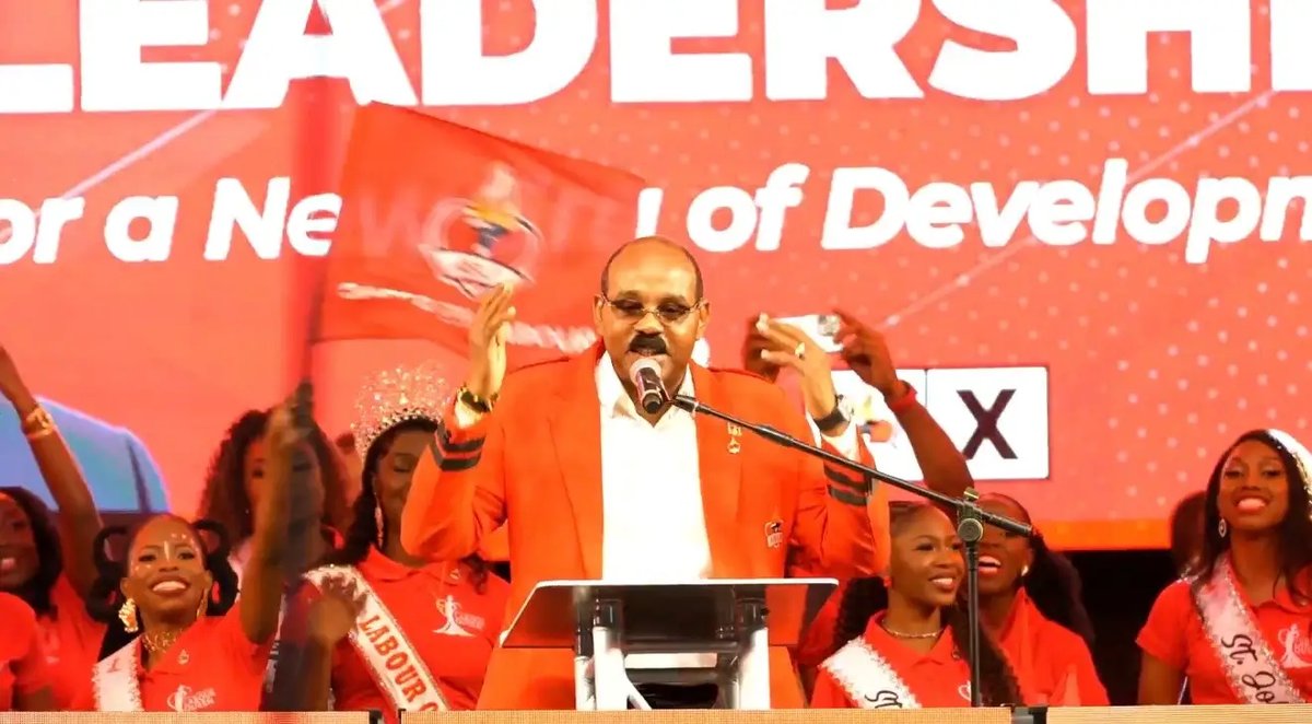 PM Browne Sets April 30 Election Date at ABLP Campaign Launch