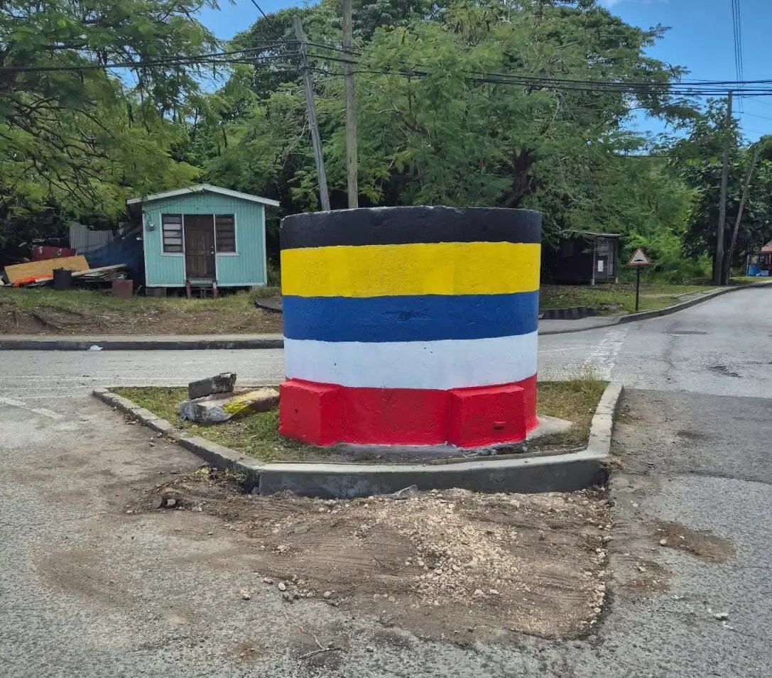 Century-Old Liberta Water Tank Restored, Repainted in National Colours