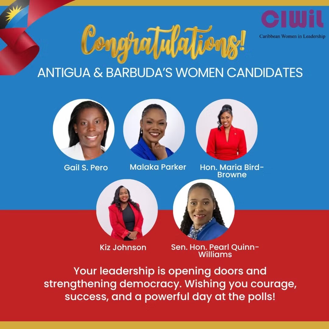 CIWiL Congratulates Five Women Contesting Antigua and Barbuda's 2026 General Election