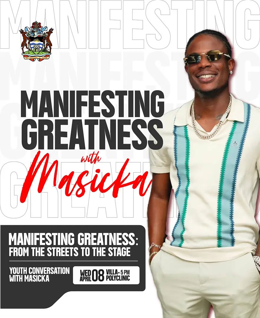 Dancehall Star Masicka to Host Youth Motivational Session in Antigua