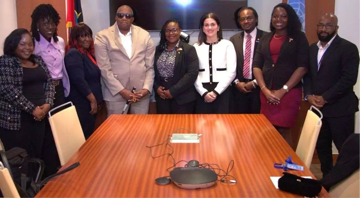 Antigua and Barbuda Youth Delegation Takes Active Role at UN ECOSOC Forum in New York
