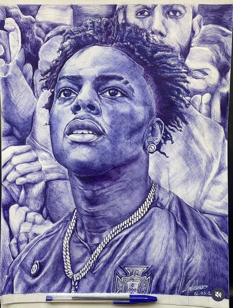 Young Antiguan Artist Gains Global Recognition After Gifting Portrait to Streamer IShowSpeed