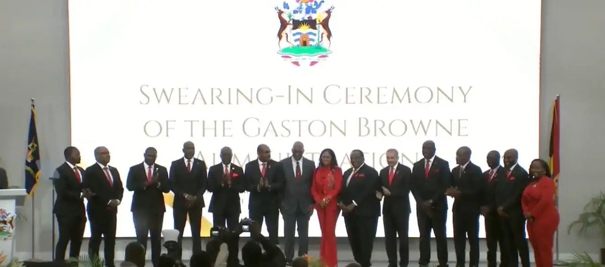 Antigua and Barbuda Swears In 14-Member Cabinet After Landslide Election Victory