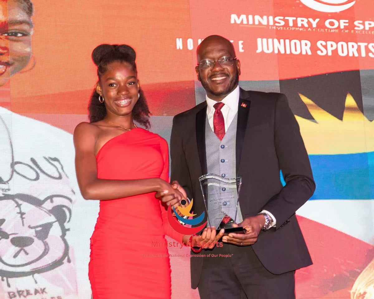 PM Browne Pledges Heavy Investment in Sprint Star Tyra Fenton After CARIFTA Treble