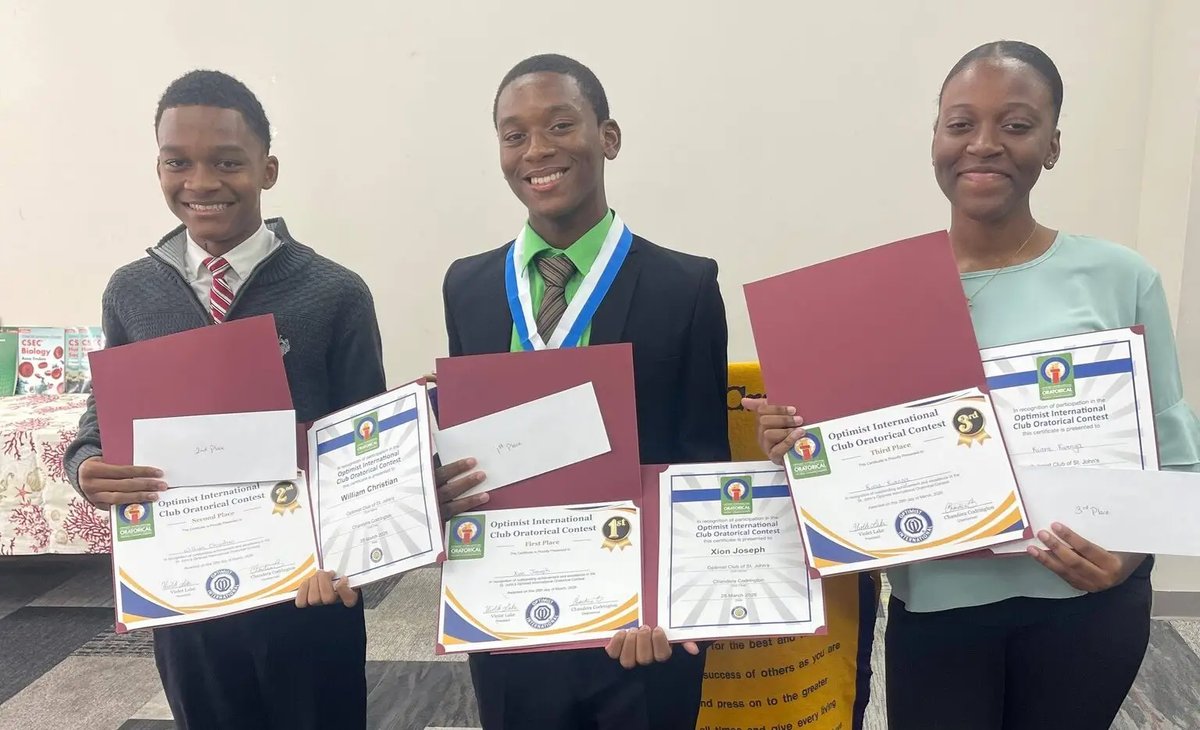 St. Joseph's Academy Student to Represent Antigua and Barbuda at Jamaica Oratory Contest