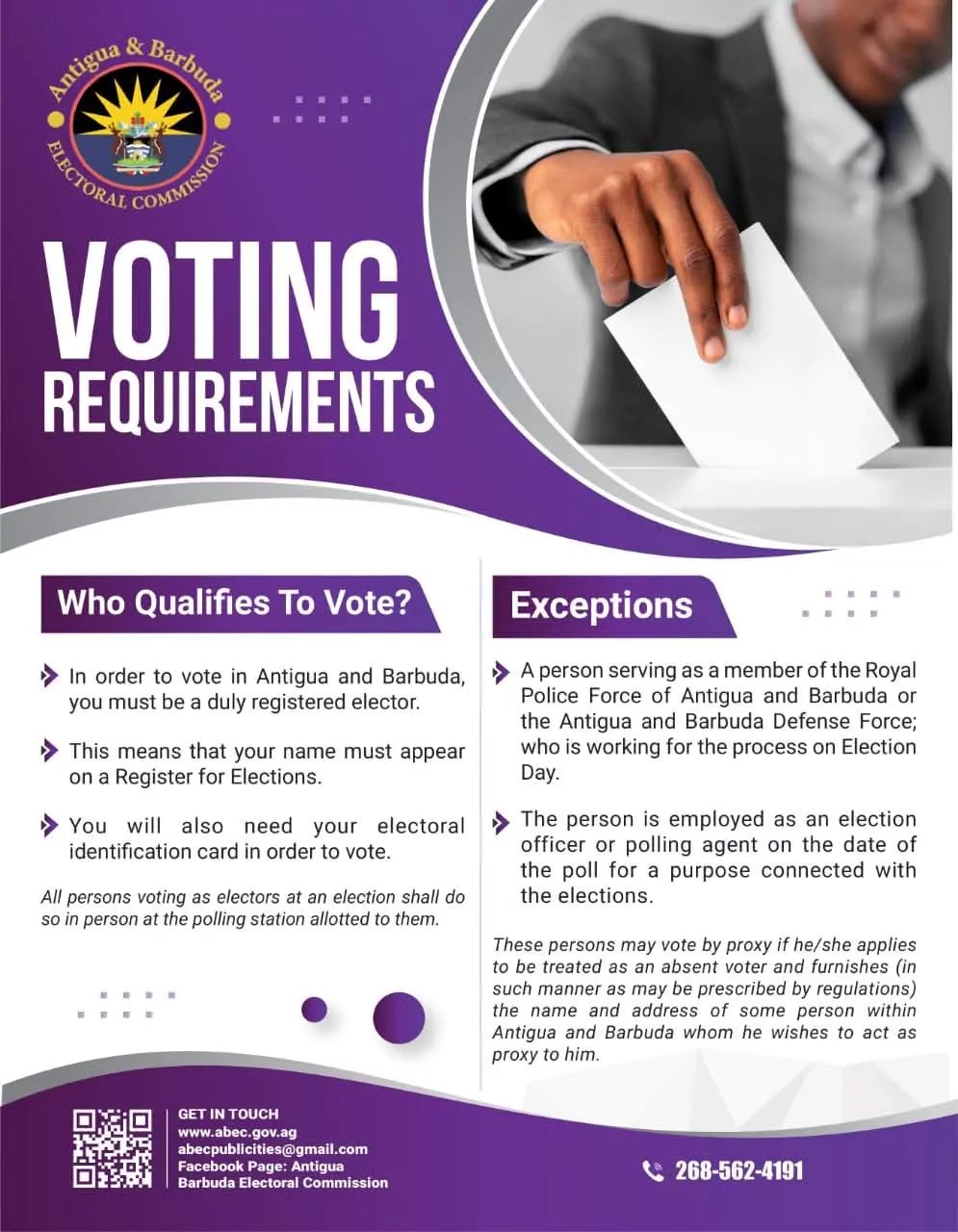 ABEC: Valid ID and Voter Registration Required to Cast Ballot in Upcoming Election