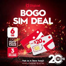 Digicel BOGO SIM Deal