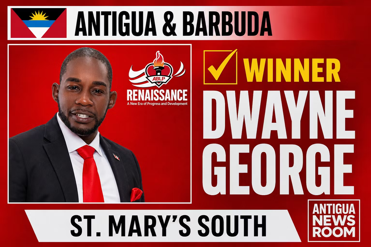 ABLP's Dwayne George Claims St. Mary's South Seat Over UPP's Kelvin Simon