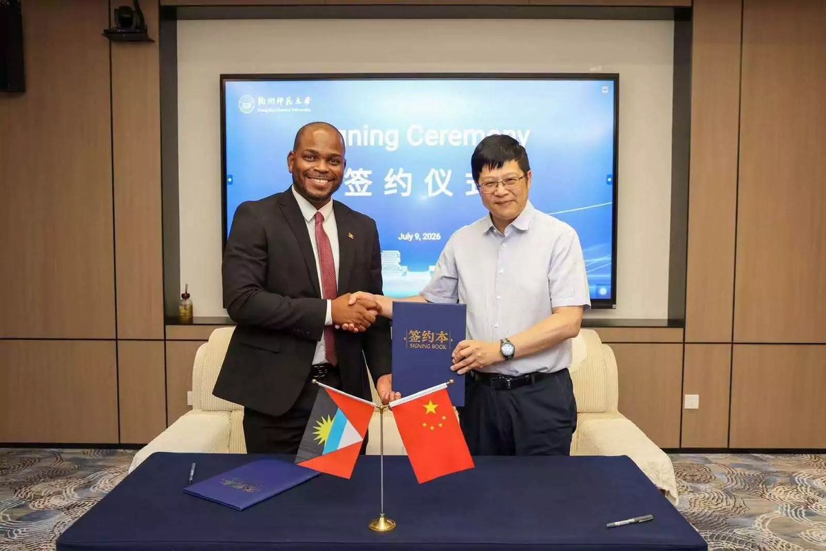 Antigua and Barbuda Signs Seven Healthcare Agreements with Chinese University to Modernise Health Services