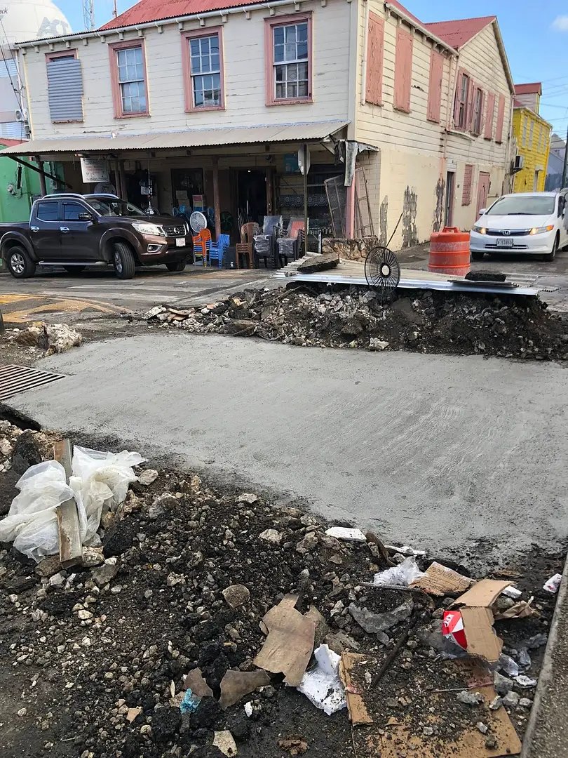 Corn Alley and Long Street Intersection Closed Up to Seven Days for Concrete Curing