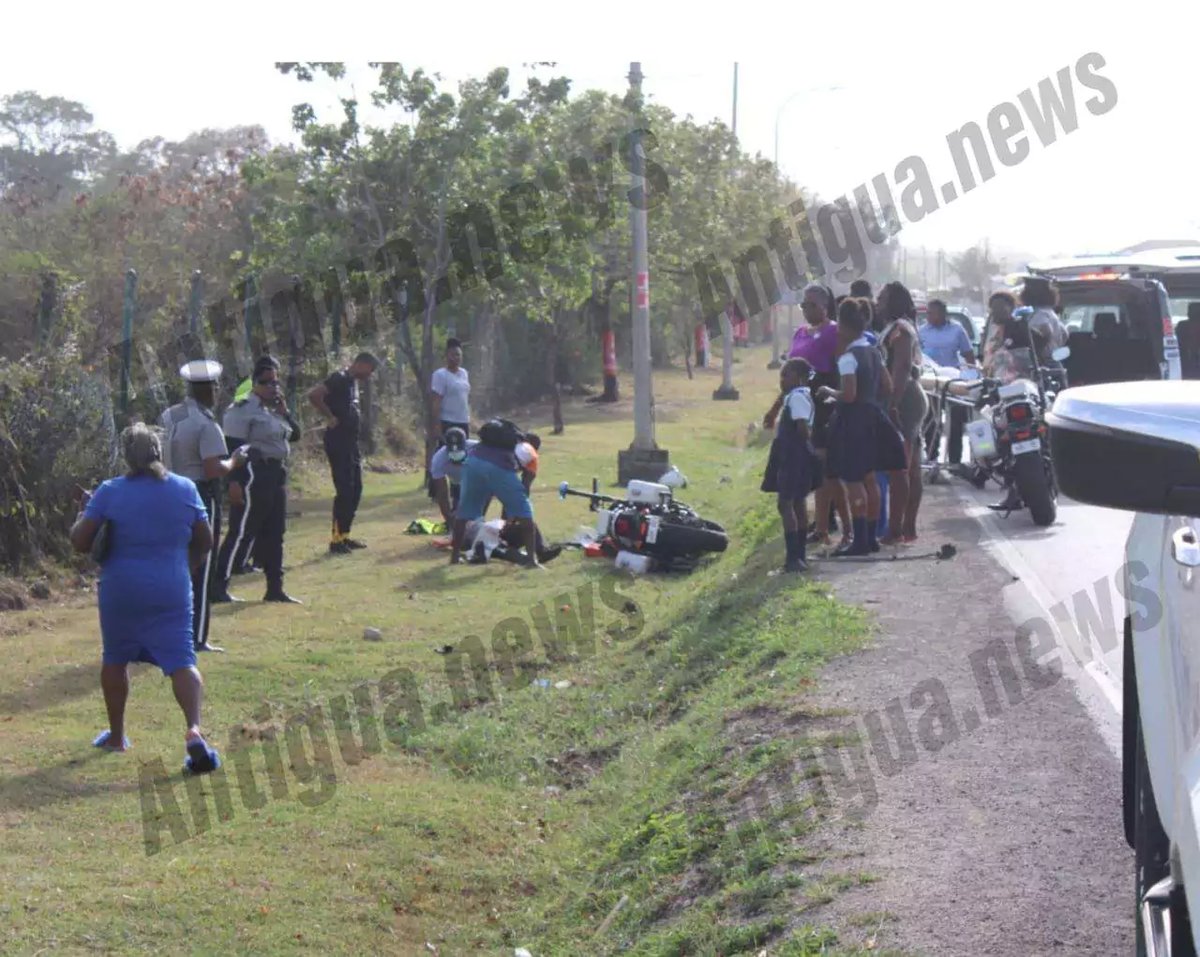 Police Officer Seriously Injured in Factory Road Motorcycle Collision